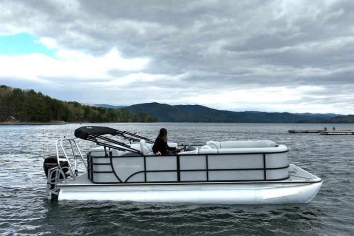 a boat on a body of water